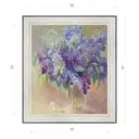 Картина в раме Декор Депо Ксения Черномор "Сирень 2020" E20 41x36 см
