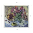Картина в раме Декор Депо Ксения Черномор "Утренний кофе" E20 91x101 см