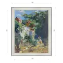 Картина в раме Декор Депо Ксения Черномор "Полдень В Новом Свете" E20 56x46 см