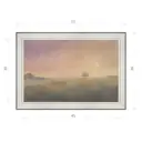 Картина в раме Декор Депо Ксения Черномор "Утро туманное" E20 36x51 см