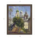 Картина в раме Декор Депо Ксения Черномор "Москва Зарядье" E21 61x51 см