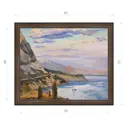 Картина в раме Декор Депо Ксения Черномор Лазуревая Бухта Новый Свет E21 51x61 см