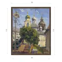 Картина в раме Декор Депо Ксения Черномор "Москва Зарядье" E21 116x96 см