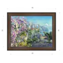 Картина в раме Декор Депо Ксения Черномор "Амальфи Вилла Руфало в Равелло" E21 36x46 см