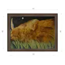 Картина в раме Декор Депо Эдуард Абжинов "Лунный единорог" E21 46x61 см