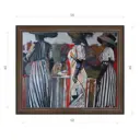 Картина в раме Декор Депо Эдуард Абжинов "День трех лун" E21 46x56 см