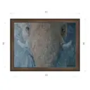 Картина в раме Декор Депо Эдуард Абжинов "Голубой слон" E21 46x61 см