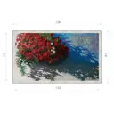Картина в раме Декор Депо Эдуард Абжинов "Лето красного цвета" E20 81x136 см