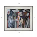 Картина в раме Декор Депо Эдуард Абжинов "День трех лун" E20 31x36 см