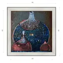 Картина в раме Декор Депо Эдуард Абжинов "Винное изобилие" E20 46x46 см