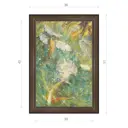 Картина в раме Декор Депо Ксения Черномор "Золотые брызги" E21 51x36 см