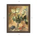 Картина в раме Декор Депо Ксения Черномор "Белое трио" E21 56x46 см