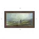 Картина в раме Декор Депо Ксения Черномор "Три возраста мужчины" E21 31x56 см