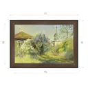 Картина в раме Декор Депо Ксения Черномор "Сирень в Ростове Великом" E21 36x51 см