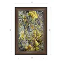 Картина в раме Декор Депо Ксения Черномор Отражение Желтая хризантема E21 46x31 см