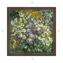 Картина в раме Декор Депо Ксения Черномор "Полевые цветы" E21 61x61 см
