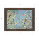 Картина в раме Декор Депо Ксения Черномор "Воробушки" E21 36x46 см