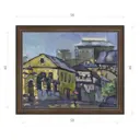 Картина в раме Декор Депо Ксения Черномор "Вид с Рождественки" E21 46x56 см