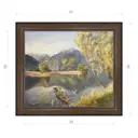 Картина в раме Декор Депо Ксения Черномор "На озере Комо" E21 36x41 см