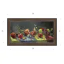 Картина в раме Декор Депо Ксения Черномор "Восточный мотив" E21 31x56 см