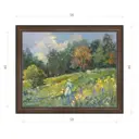 Картина в раме Декор Депо Ксения Черномор "Прогулка" E21 46x56 см