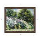 Картина в раме Декор Депо Ксения Черномор "Сирень в Ботаническом саду" E21 51x61 см