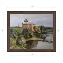 Картина в раме Декор Депо Ксения Черномор "Замок на Нарве" E21 51x61 см