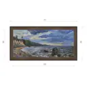 Картина в раме Декор Депо Ксения Черномор "Гармония" E21 36x71 см