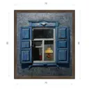 Картина в раме Декор Депо Эдуард Абжинов "Открытые ставни" E21 86x76 см