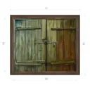 Картина в раме Декор Депо Эдуард Абжинов "От ворот поворот" E21 61x71 см