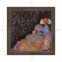 Картина в раме Декор Депо Эдуард Абжинов "Сонная грация" E21 46x46 см