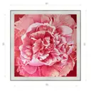 Картина в раме Декор Депо Эдуард Абжинов "Пион" E20 61x61 см
