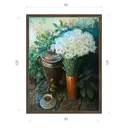 Картина в раме Декор Депо Эдуард Абжинов "Чай с ромашками" E21 126x96 см
