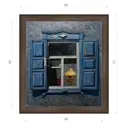 Картина в раме Декор Депо Эдуард Абжинов "Открытые ставни" E21 51x46 см