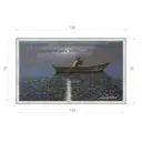 Картина в раме Декор Депо Эдуард Абжинов "Серебристая ночь" E20 76x126 см