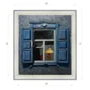 Картина в раме Декор Депо Эдуард Абжинов "Открытые ставни" E20 51x46 см