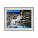 Картина в раме Декор Депо Эдуард Абжинов "Рыбная царица" E20 36x46 см