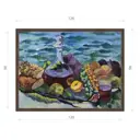 Картина в раме Декор Депо Ксения Черномор "Морской бриз" E21 96x126 см