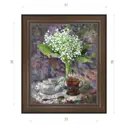 Картина в раме Декор Депо Ксения Черномор "Утренний чай" E21 36x31 см