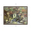 Картина в раме Декор Депо Ксения Черномор "Питерские крыши" E21 96x126 см