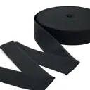 Стропа лента ременная универсальная окантовочная 27.5 г/м 50 мм x 25 м черный цвет