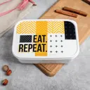 Ланч бокс "EAT.REPEAT" 1.2 л Foodvibes пластик цвет белый