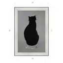 Картина в раме Декор депо Константин Малютин "Смерть попугая" E20 51x36 см без стекла