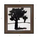 Картина в раме Декор депо Константин Малютин "Дубы" E21 31x31 см без стекла