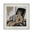 Картина в раме Декор депо Константин Малютин "Айфон" E20 31x31 см без стекла