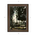 Картина в раме Декор депо Константин Малютин "Свет за деревьями" E21 41x31 см без стекла