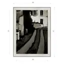 Картина в раме Декор депо Константин Малютин "Задворки" E20 61x46 см без стекла