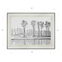 Картина в раме Декор депо Константин Малютин "Речной пейзаж" E20 31x41 см без стекла