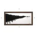 Картина в раме Декор депо Константин Малютин "В лес" E21 36x76 см без стекла