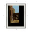 Картина в раме Декор депо Константин Малютин "Закоулки" E20 46x36 см без стекла